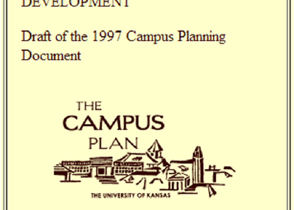 1997 Campus Master Plan flyer